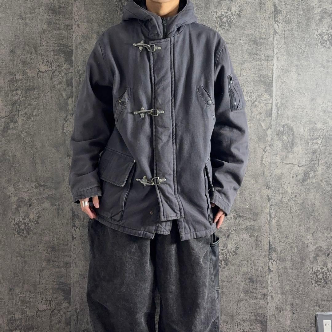 ジャケット・アウター 90s~ hooded fireman coat archive gray