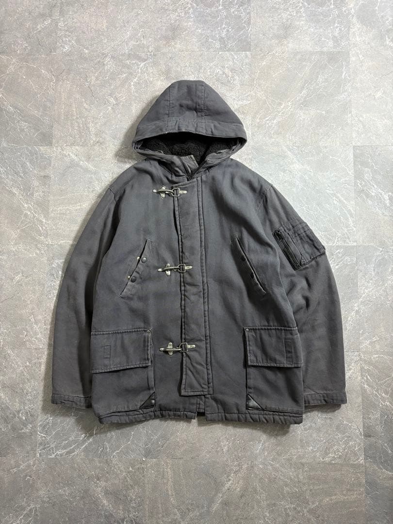 ジャケット・アウター 90s~ hooded fireman coat archive gray