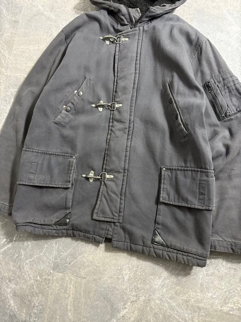 ジャケット・アウター 90s~ hooded fireman coat archive gray