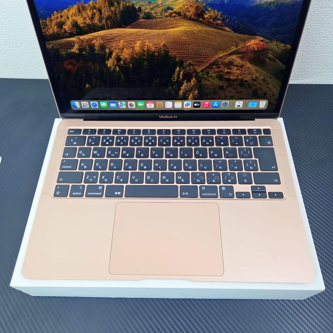 dbsazxr4kg　美品MacBook Air M1 バッテリー96%
