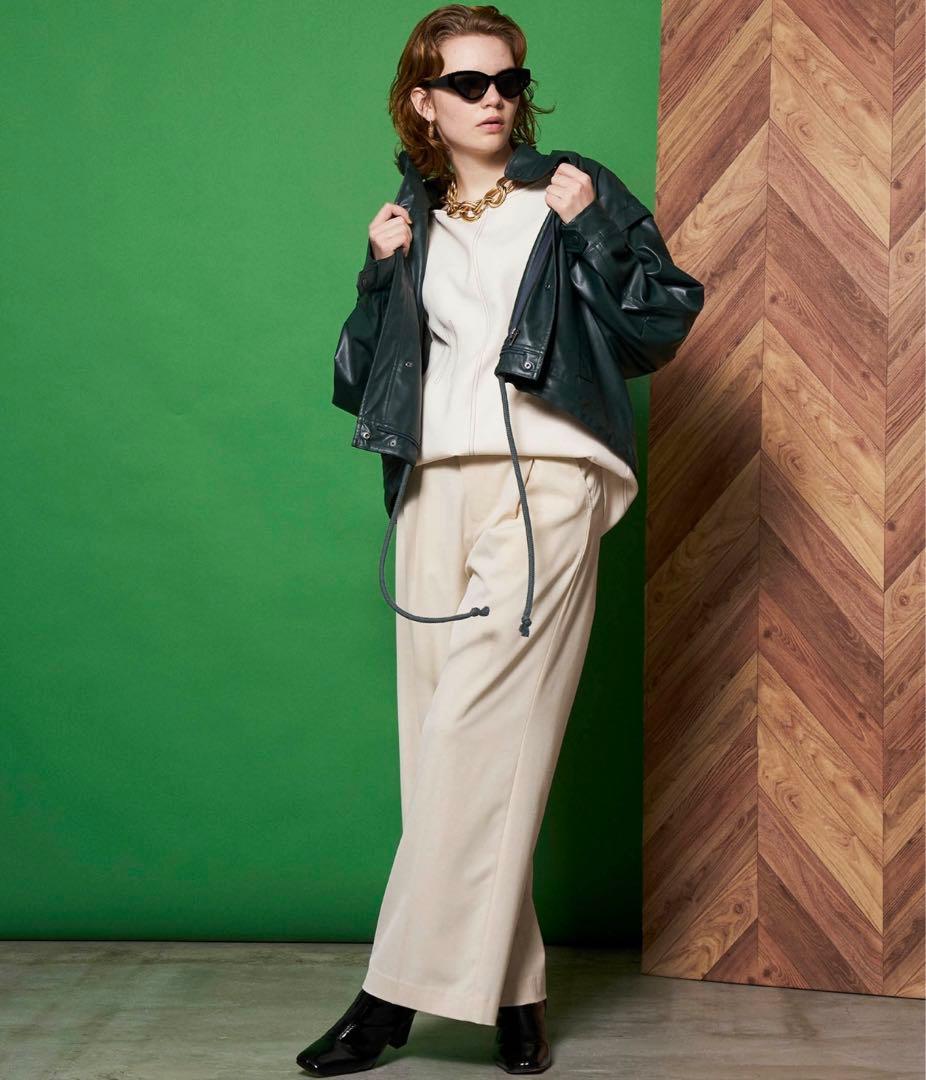 MAISONSPECIALメゾンスペシャル　ヴィーガンレザーモッズコート 新品