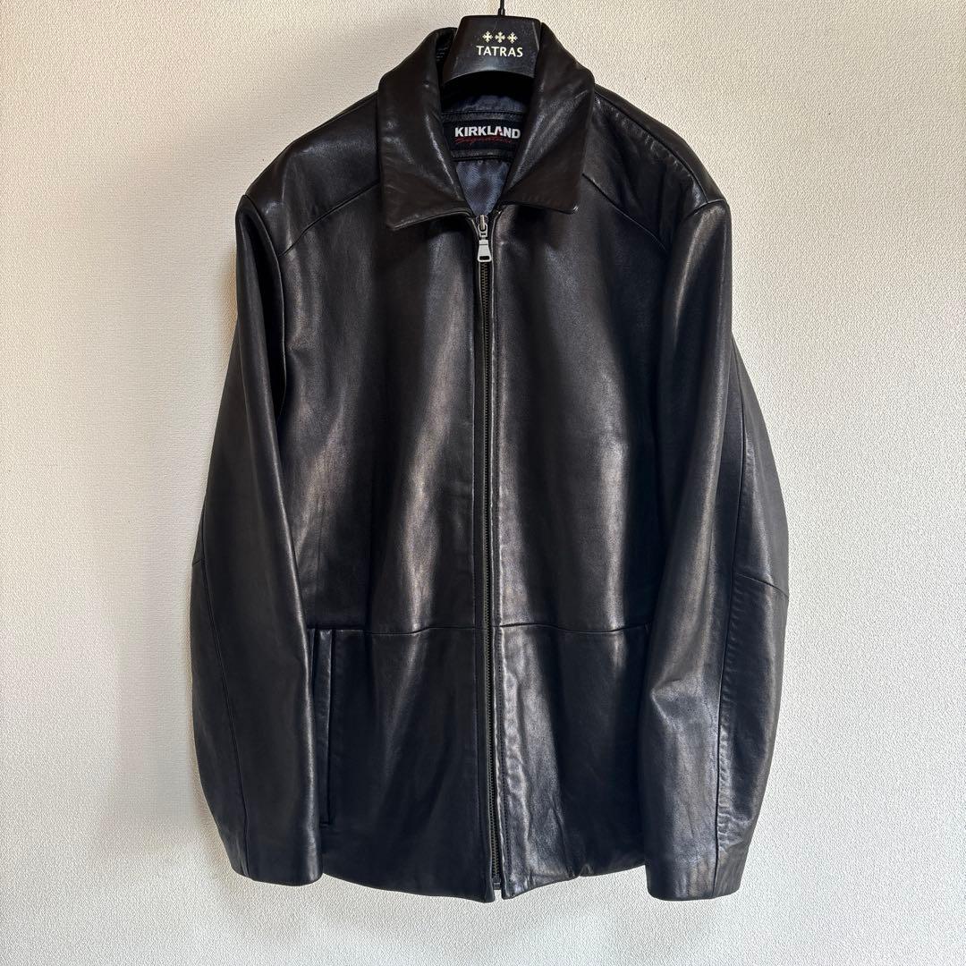 1*9様 vintage 90s レザートラックジャケット　シープレザー