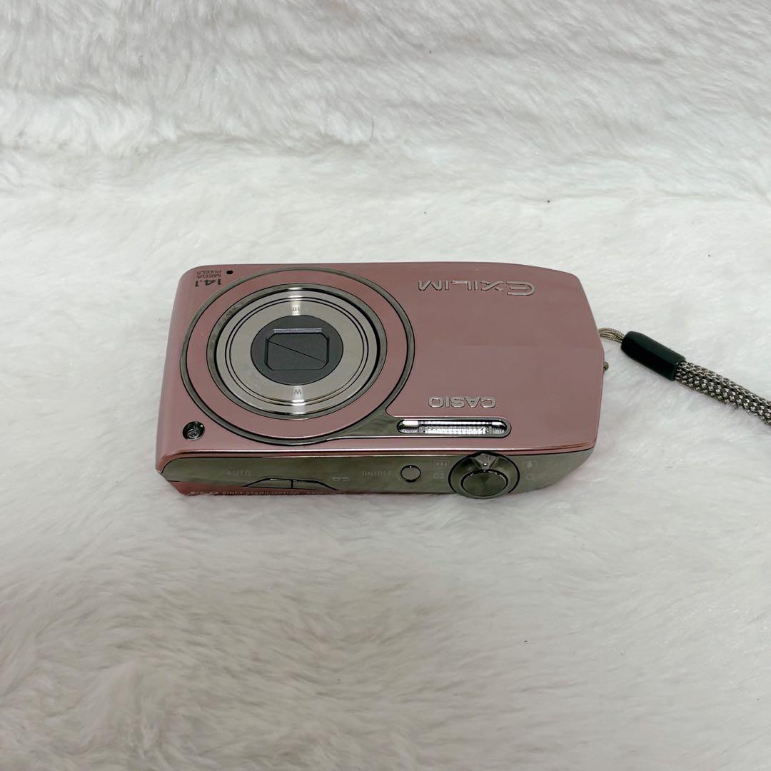 【美品】CASIO EX-Z2300 ピンク コンパクトデジタルカメラ 動作品