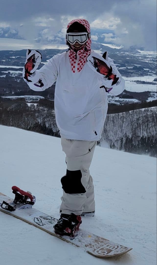 AIRBLASTER スノーボードオーバーオール ホワイト