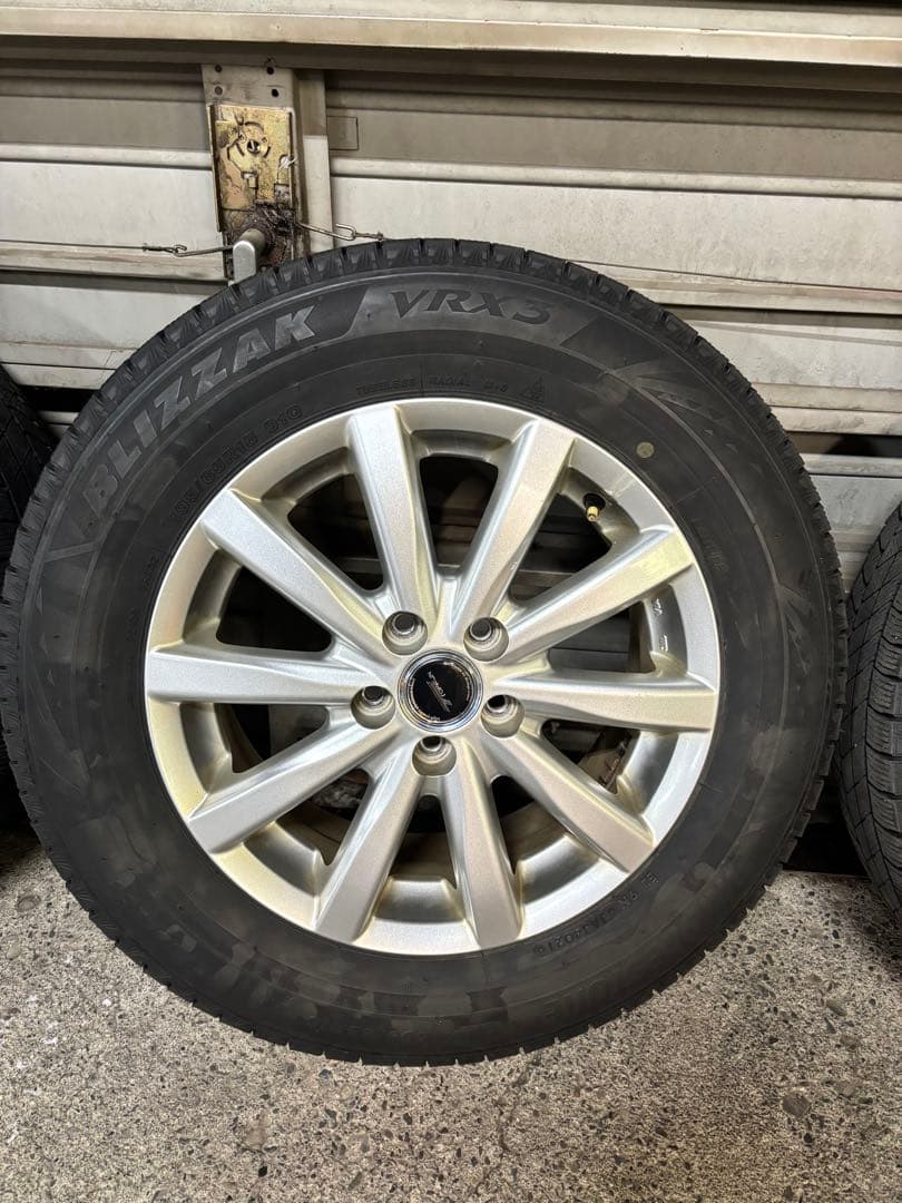 スタッドレス+アルミ　ブリヂストン VRX3 195-65-15 2021年製