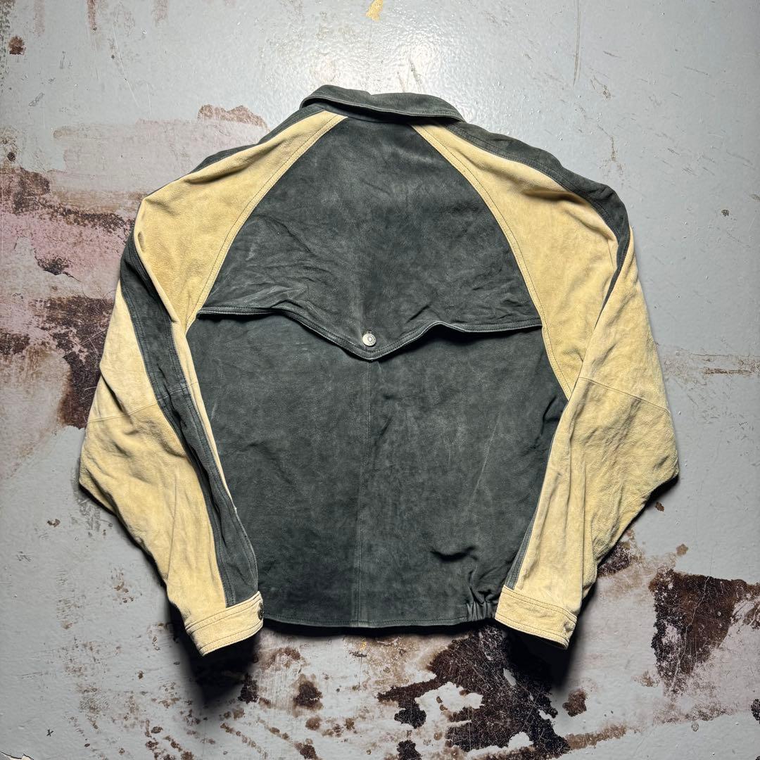 HARLEY-DAVIDSON スウェードレザージャケット アメカジ