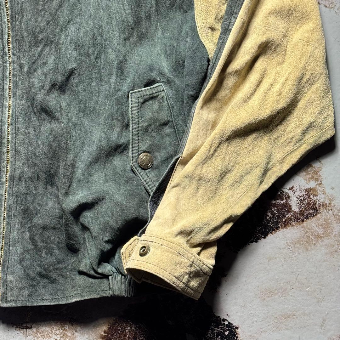 HARLEY-DAVIDSON スウェードレザージャケット アメカジ