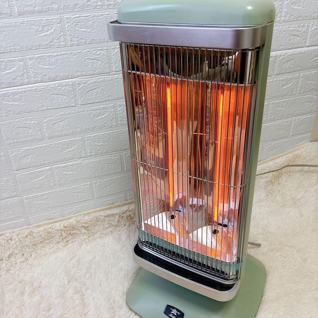 美品 アラジン 遠赤グラファイトヒーター　グリーン　AEH-2G10AJ