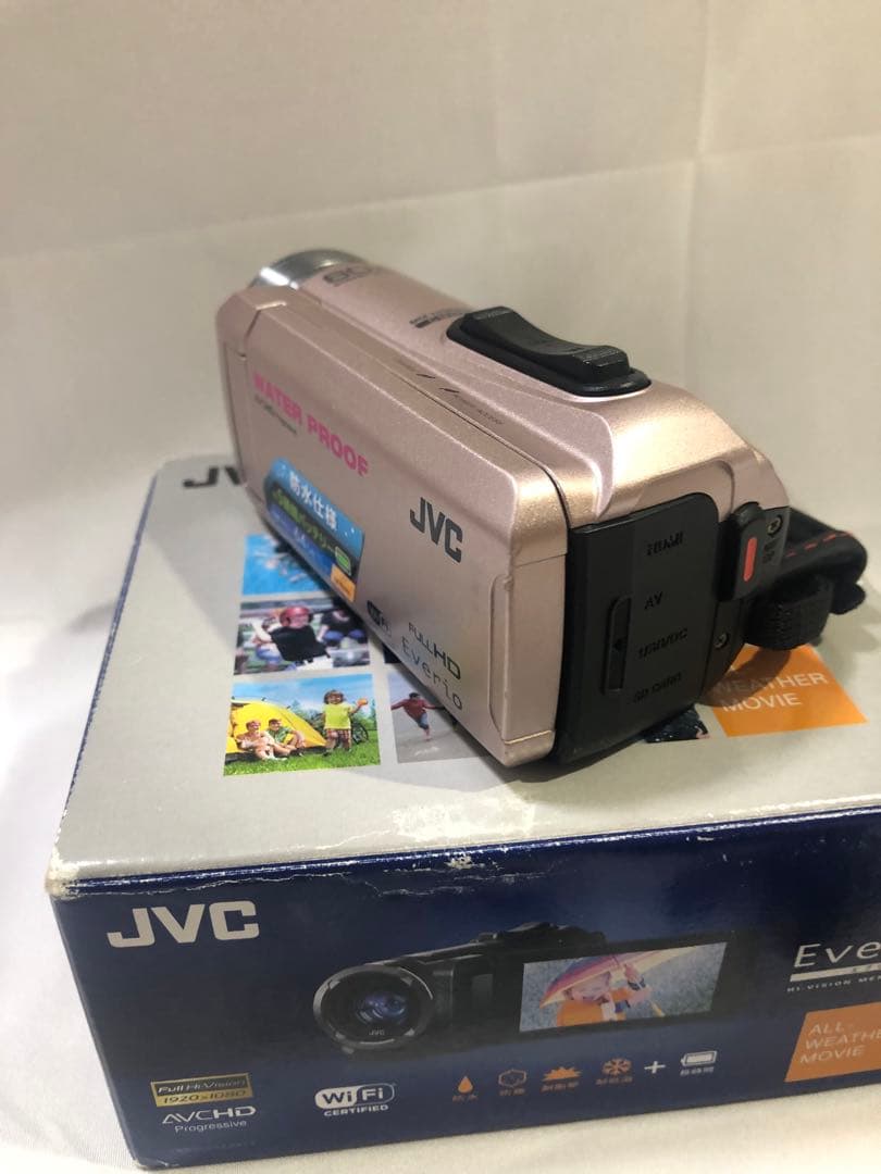 【ジャンク品】JVC Everio ビデオカメラ 本体 ピンク