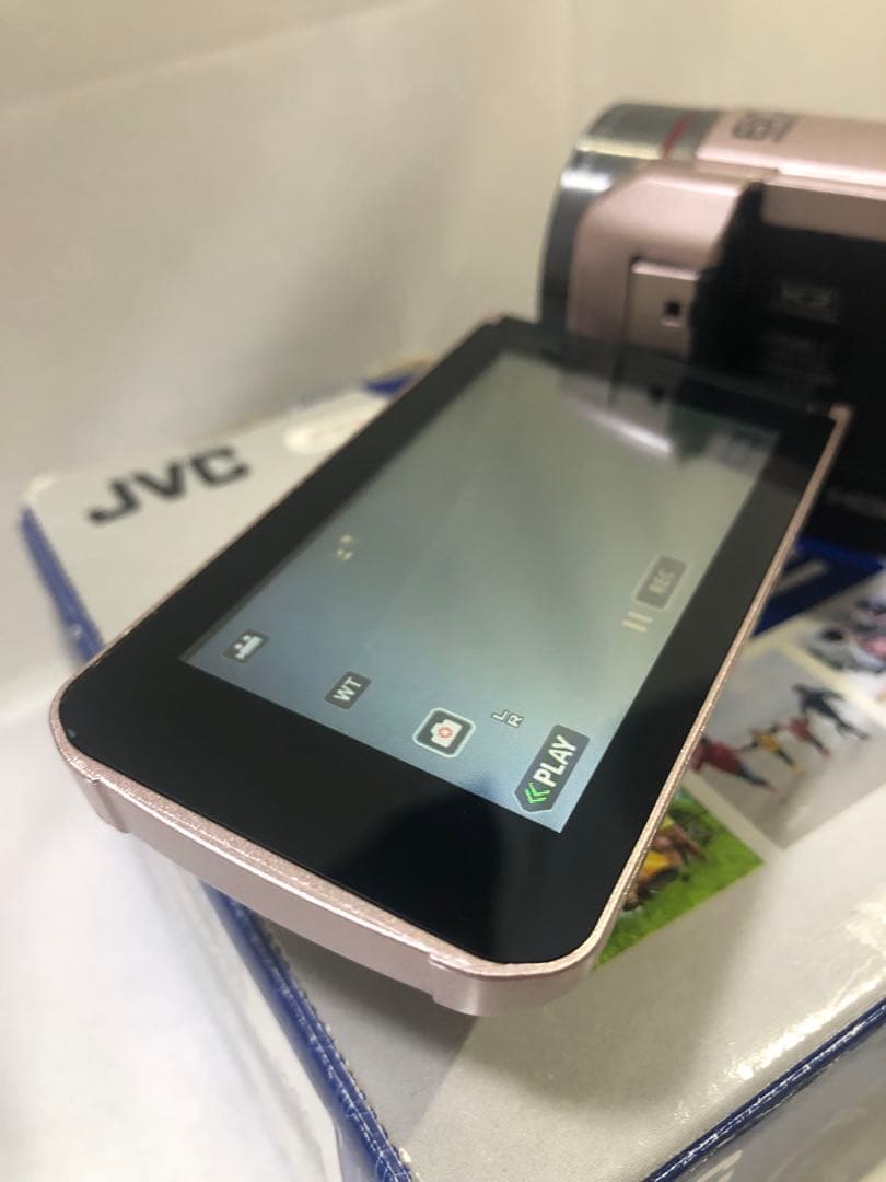 【ジャンク品】JVC Everio ビデオカメラ 本体 ピンク
