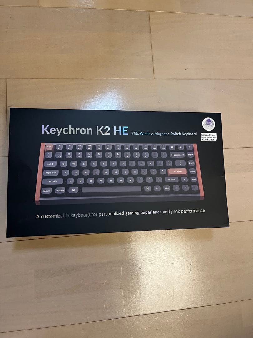 keychron k2 he 黒　black 日本語配列