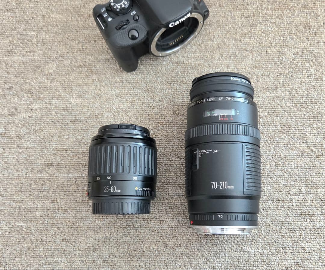 【良品・ほぼ未使用含む】Canon EOS kiss X7ダブルレンズセット 他