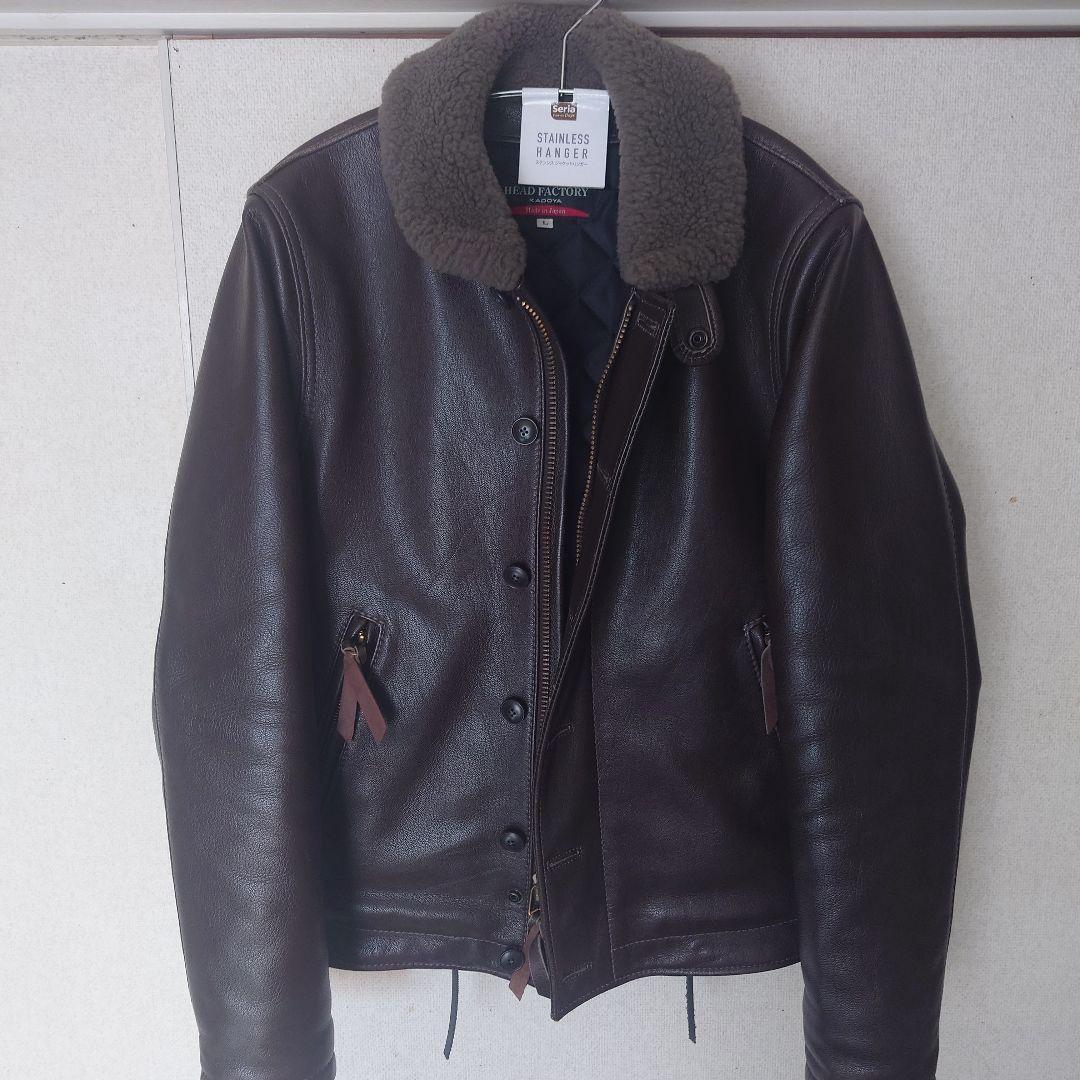 カドヤ　KADOYA レザーN1ジャケット