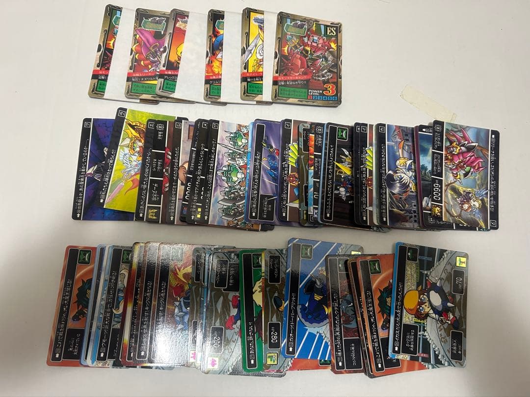 SDガンダム　カードダス　未開封6セット　他大量カード