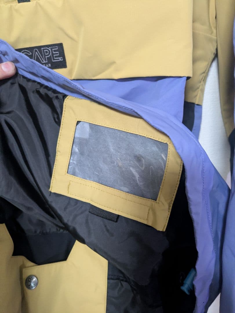 ☆送料込☆ 訳あり 新品 SCAPE エスケープ スノボウェア アノラック XL