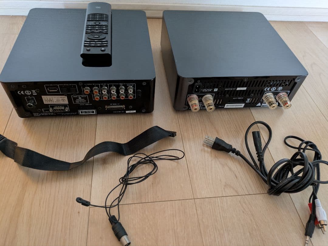 SAS 101 JBL ミニコンポ リモコン付き　ジャンク　スピーカーなし