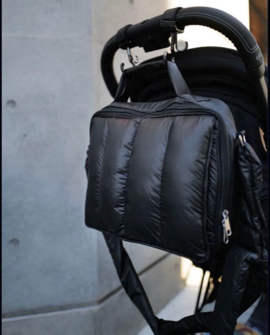 《calin》カラン マザーズバッグ ブラックショルダーバッグ 斜め掛け 美品