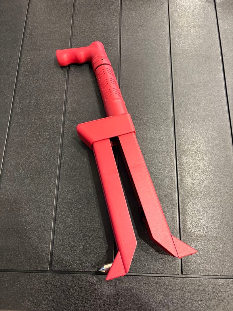 LESTA Z-CON ペダルロック 赤 盗難対策 盗難防止