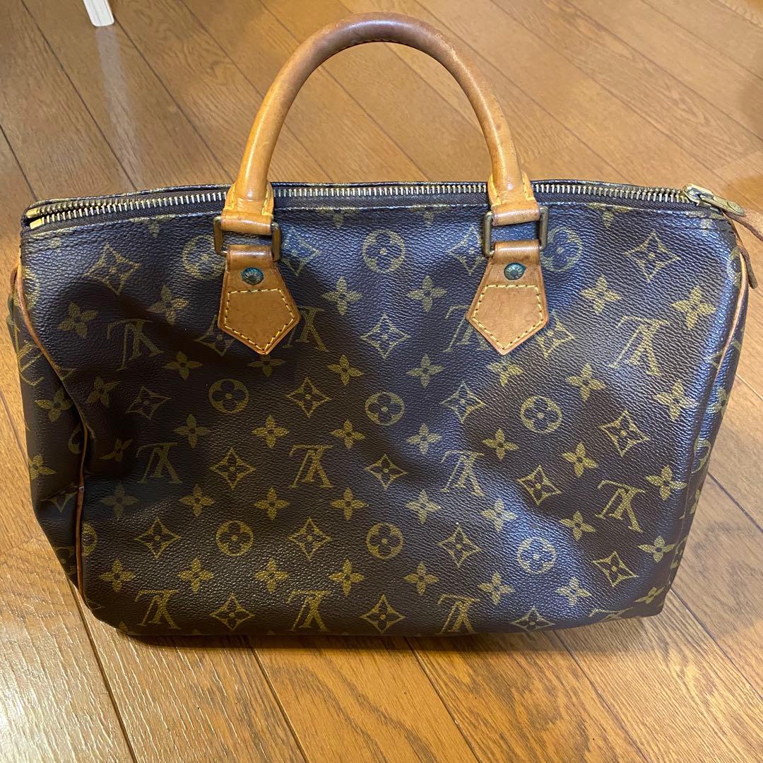 LOUIS VUITTON ミニ ボストンバッグ 修理前提 ヴィンテージ