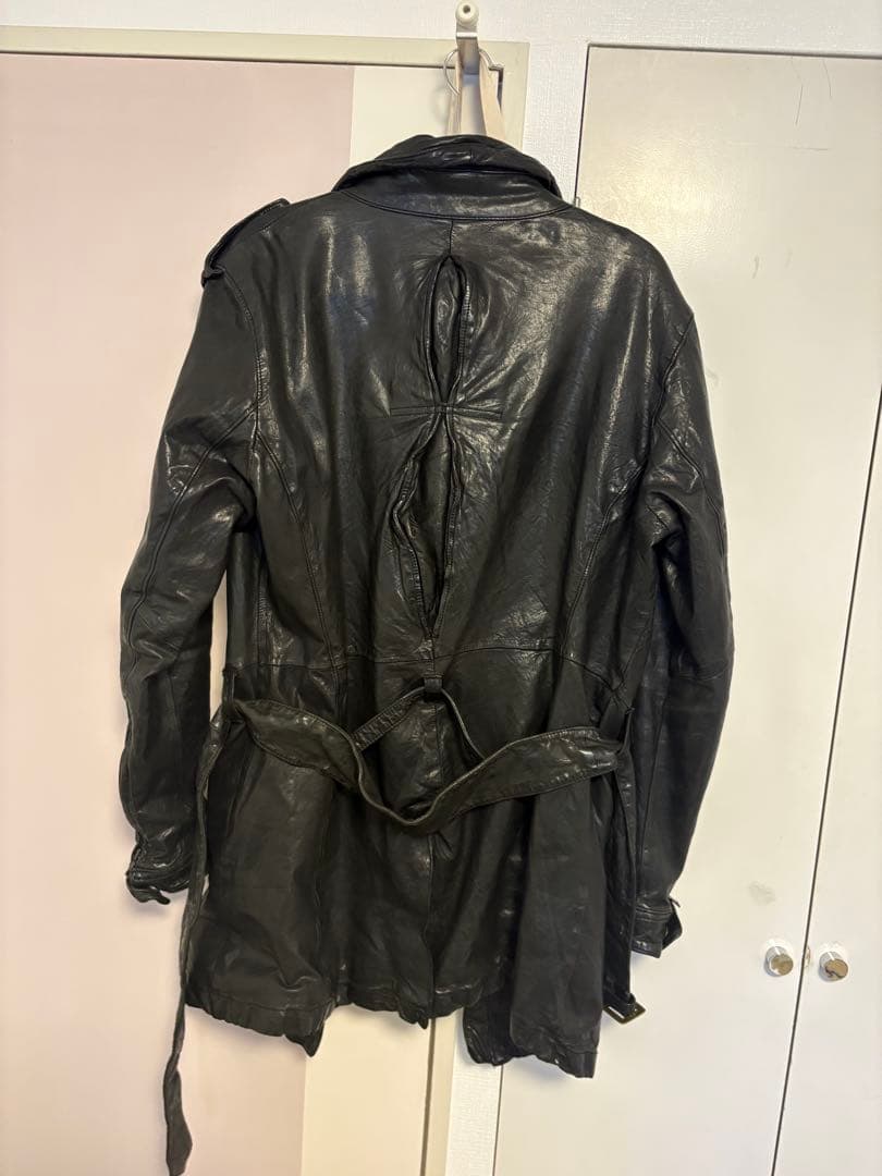 ジャケット・アウター vintage leather coat