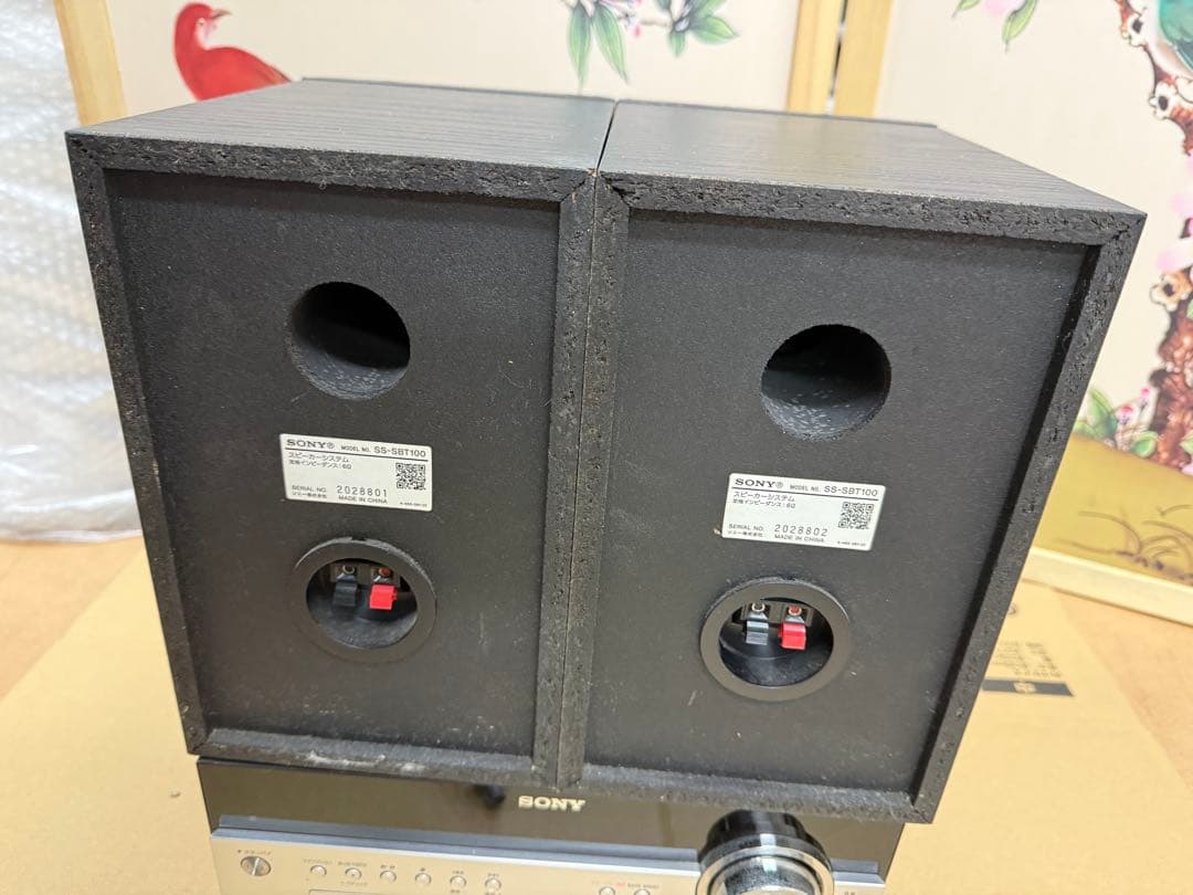 SONY CMT-SBT100 ミニコンポ Bluetooth CD