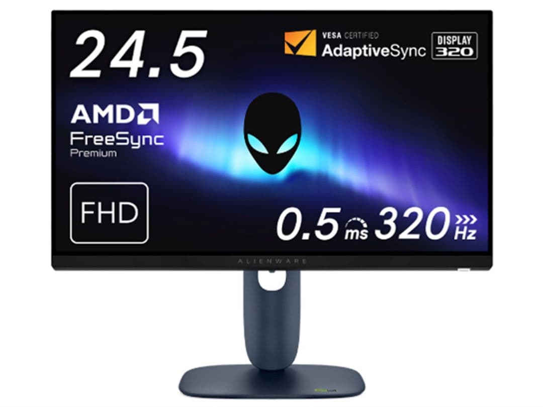 Dell Alienware AW2525HM 320Hz ゲーミングモニター