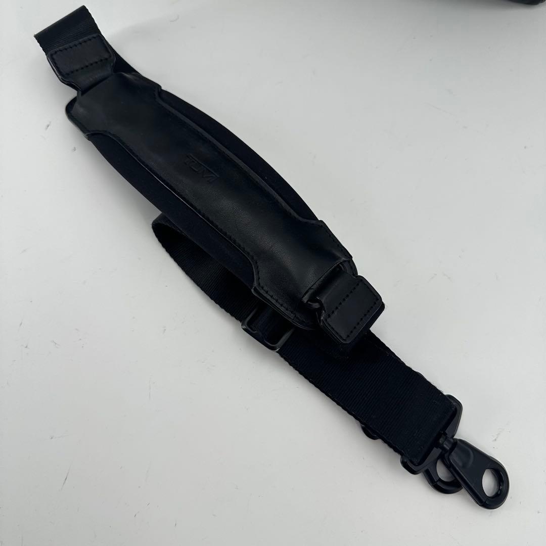 トゥミ　ビジネスバッグ　ショルダー　アルファ2way オールレザー　PC可　黒