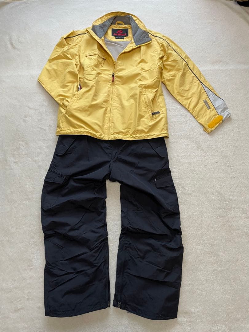 スノーボードウェアセット（イエロー/ブラック） 初心者 おすすめ セットアップ