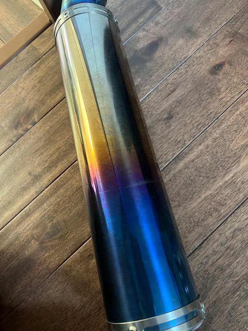 LCIフルチタンマフラー　エンド部焼入れオプション付き