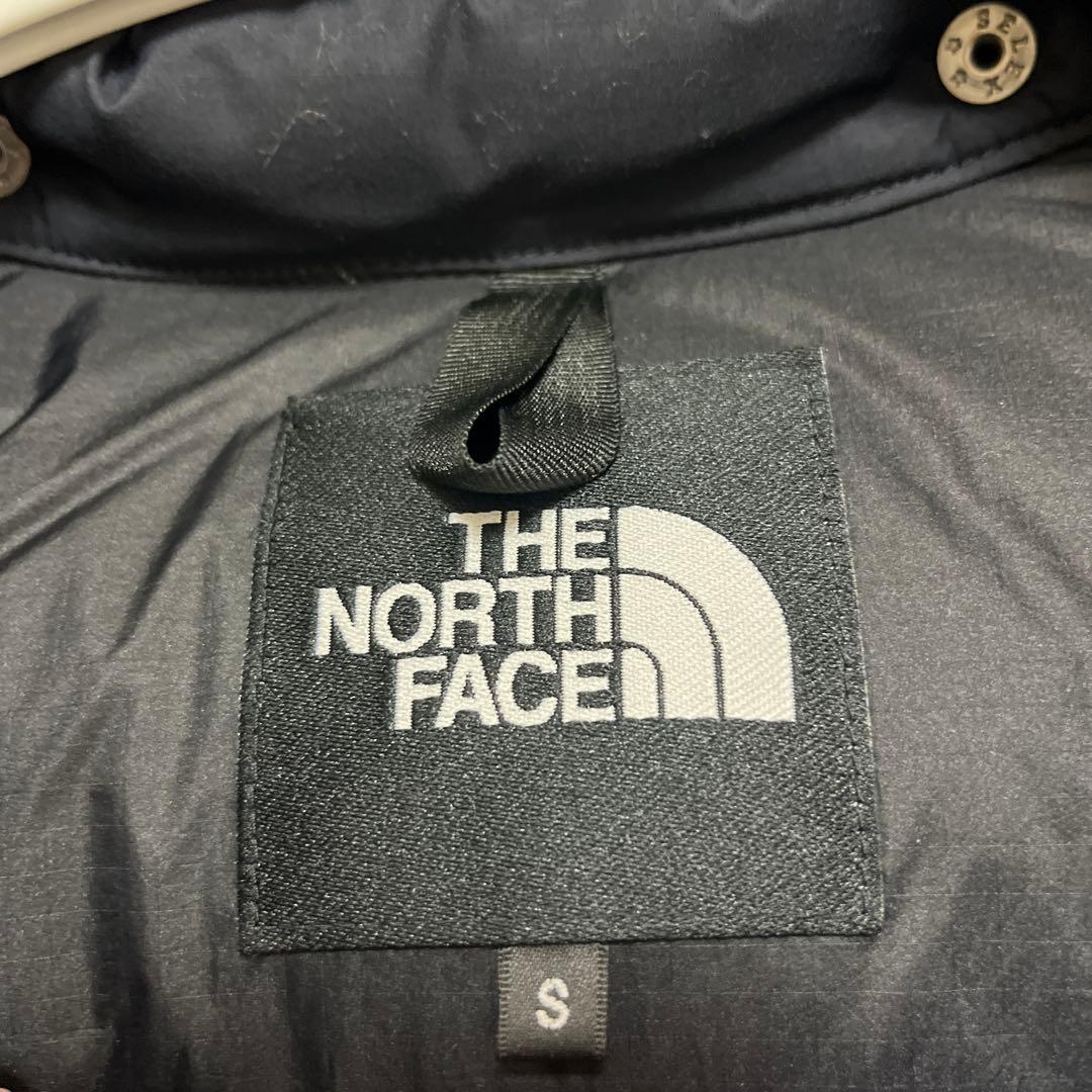 ノースフェイス　ダウン　黒
