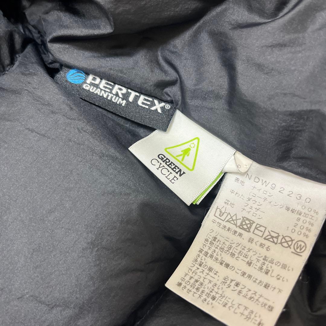 ノースフェイス　ダウン　黒