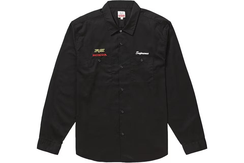 Supreme HONDA WORK SHIRT FW19 Mサイズ