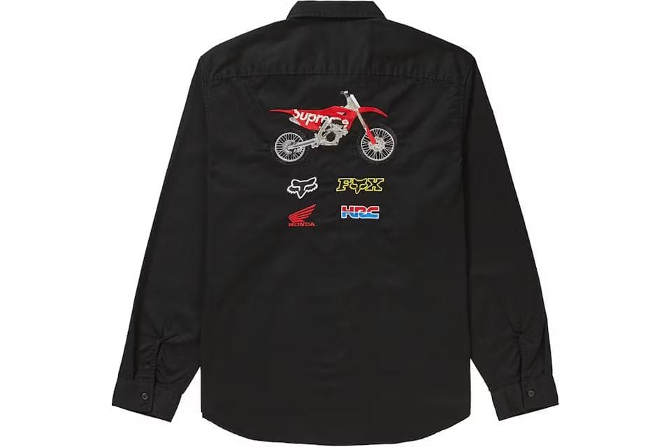 Supreme HONDA WORK SHIRT FW19 Mサイズ