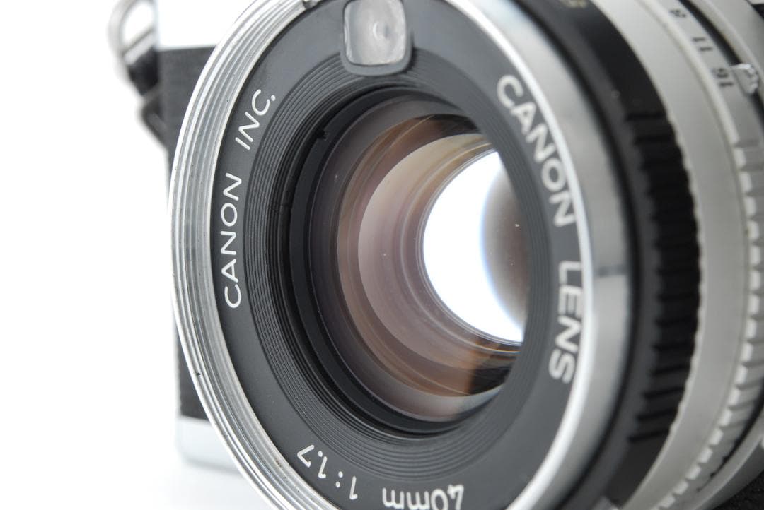 まめぬぴゃー　ケース付き　Canon Canonet QL17 G lll