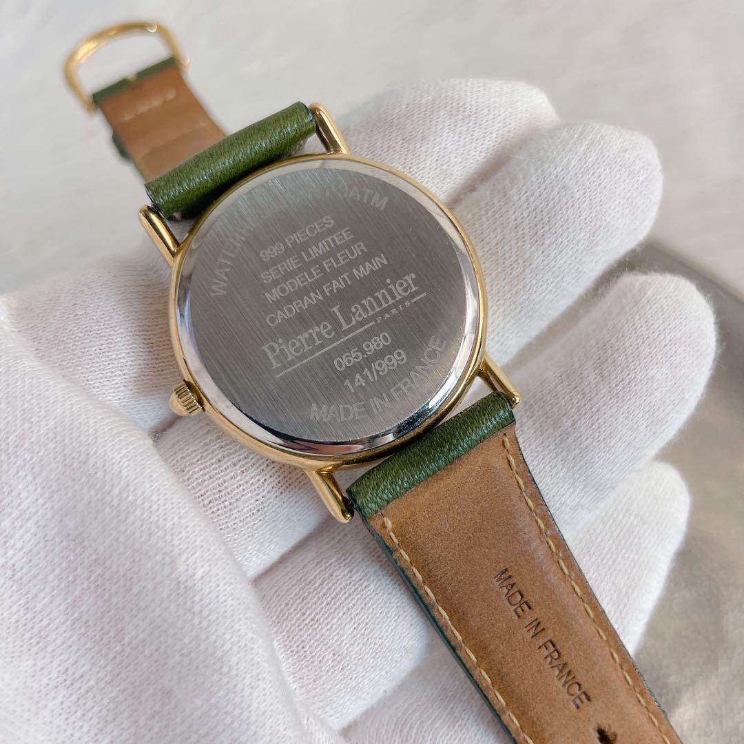 ●可動品●ピエールラニエ　腕時計　お花　999個限定