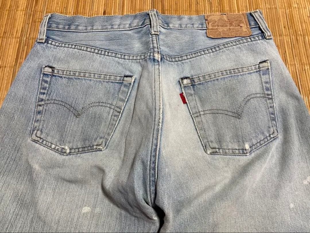 81年製造　リーバイス501-524 赤耳　黒カン　W33 USA製