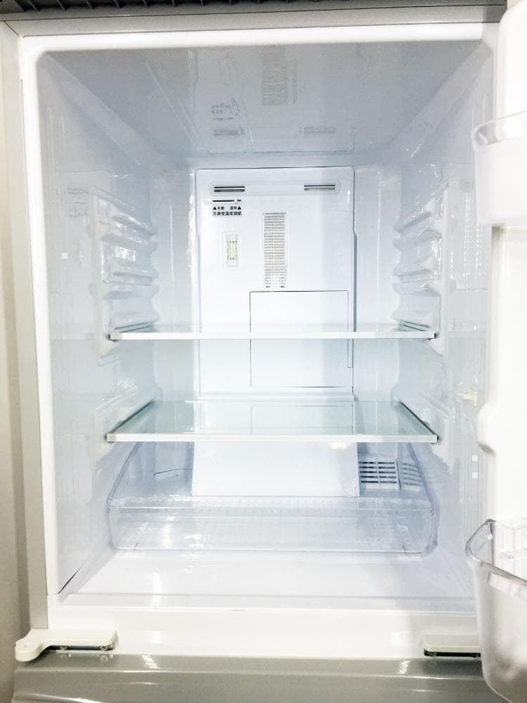 ★2015★美品中古★SHARP 137L 冷蔵庫【SJ-D14A-S】N001