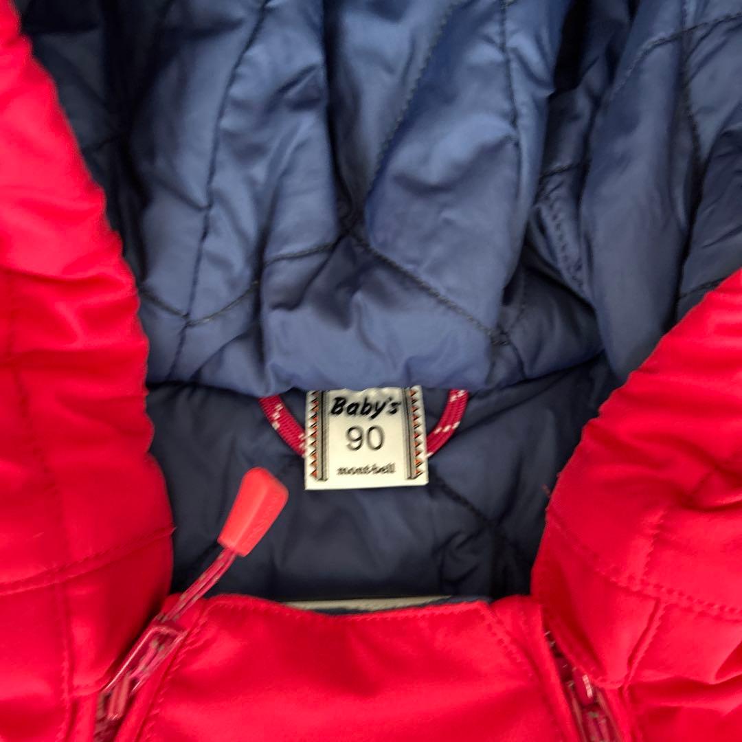 モンベル スキーウェア 帽子　手袋　スノーカバー　スノーブーツセット　90cm