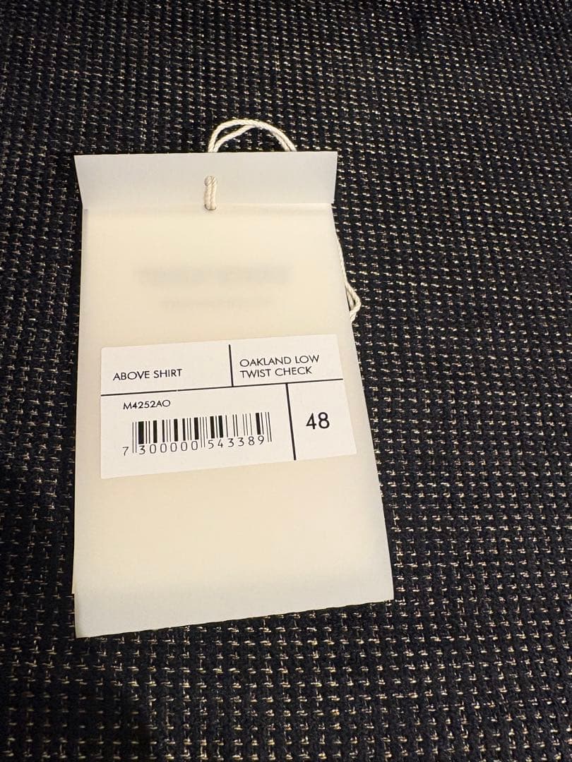 our legacy ABOVE SHIRT 2025AW 人気シャツ 48
