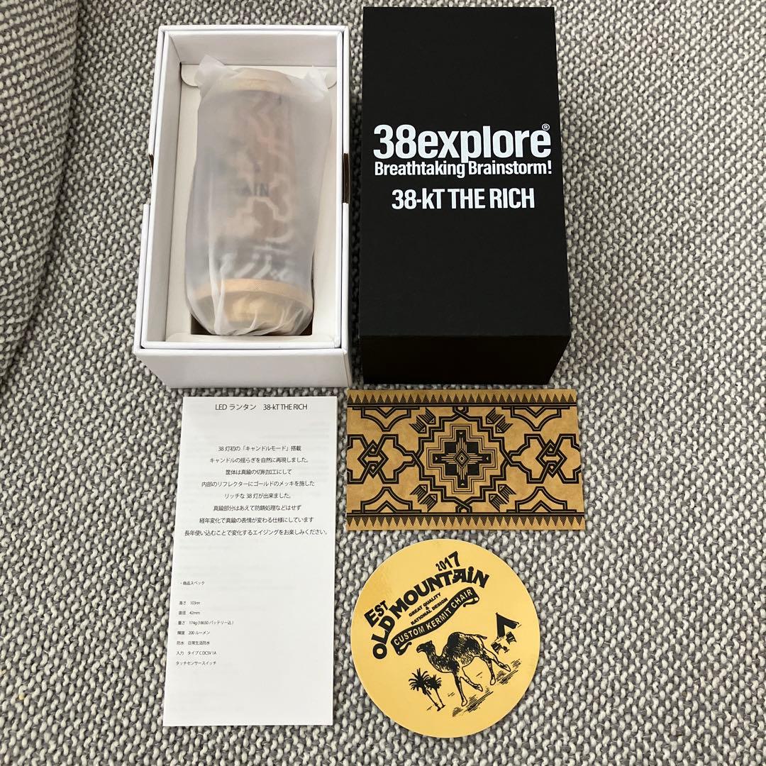 【新品未使用】38-kt THE RICH　OLDMOUNTAIN ver.