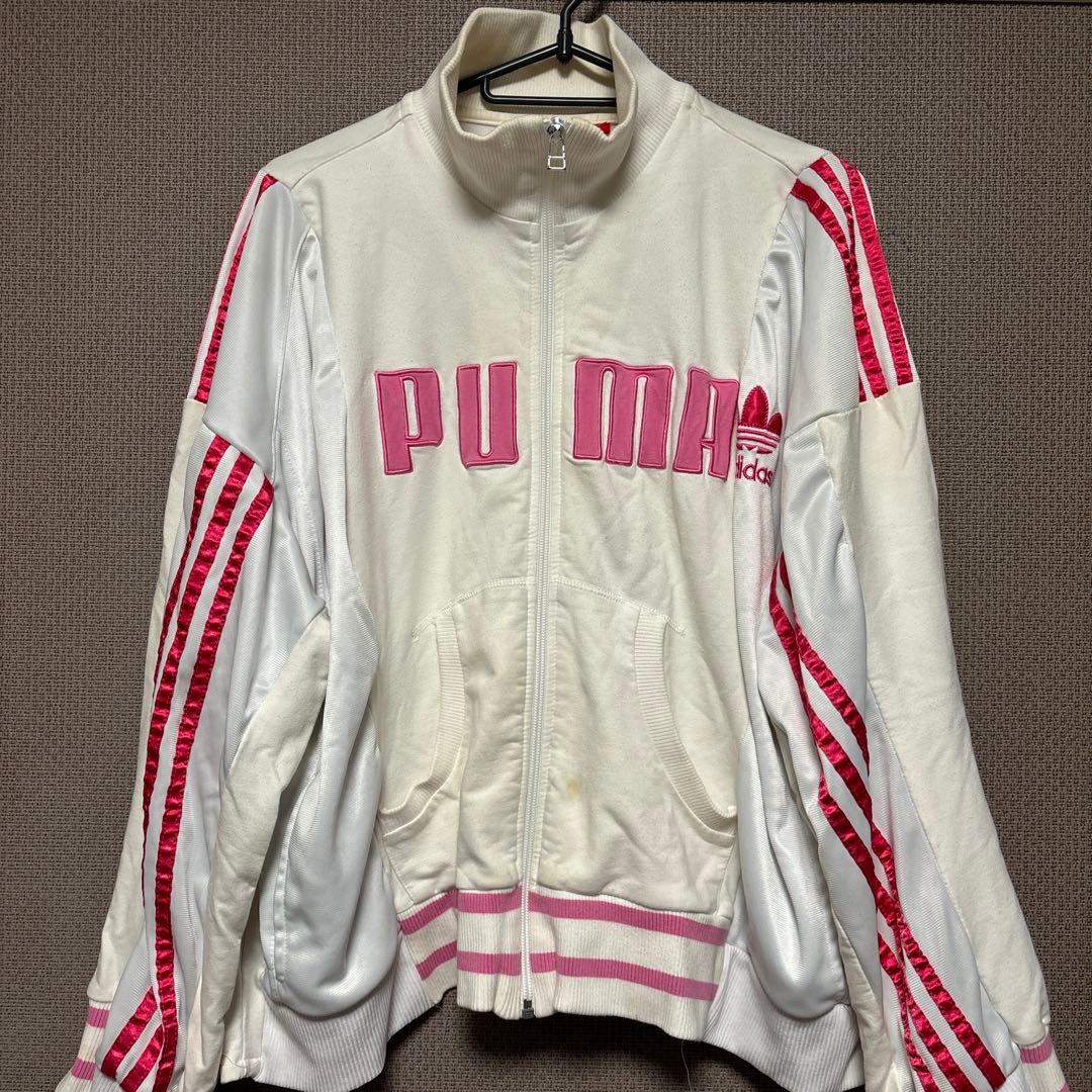 【魔女】adidas PUMA リメイクトラックジャケット