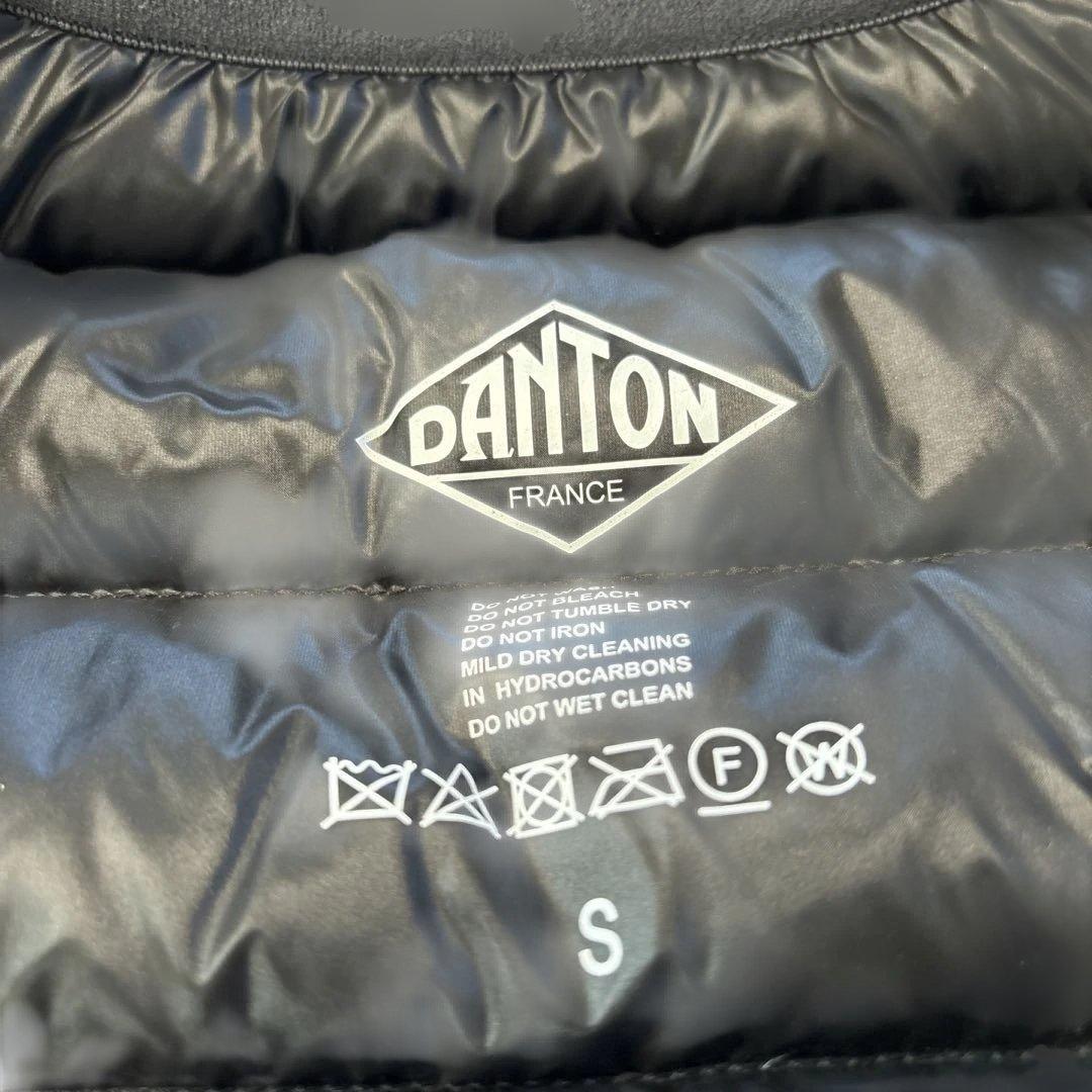 DANTON チャコールグレーダウンベスト