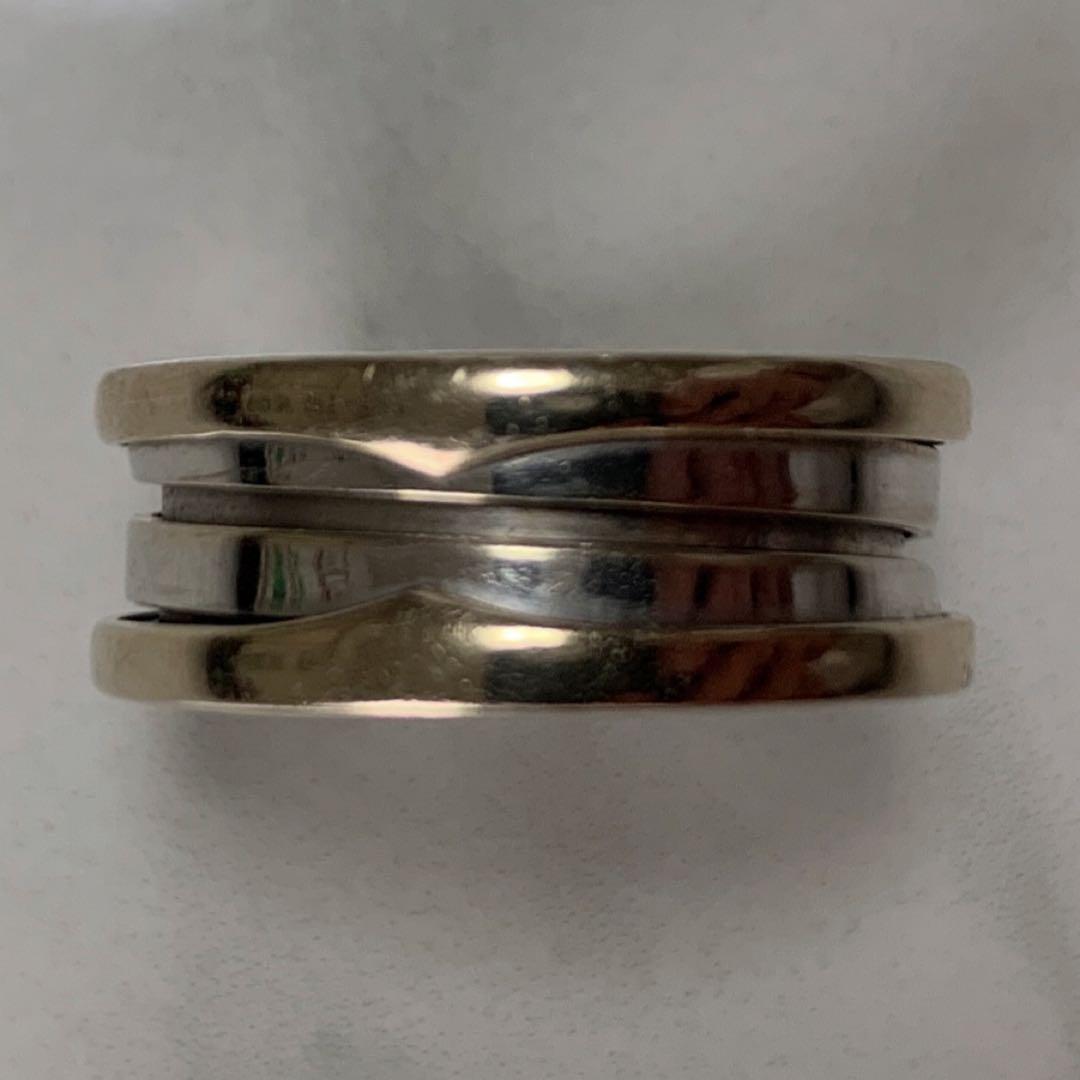 BVLGARI ブルガリ B-ZERO1 ビーゼロワン ホワイトゴールド 14号