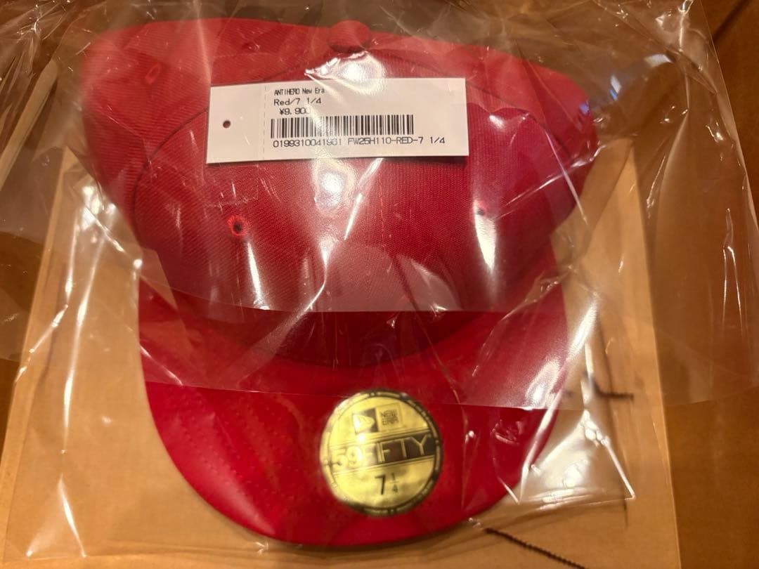 帽子 Supreme ANTIHERO New Era 7 1/4 Red