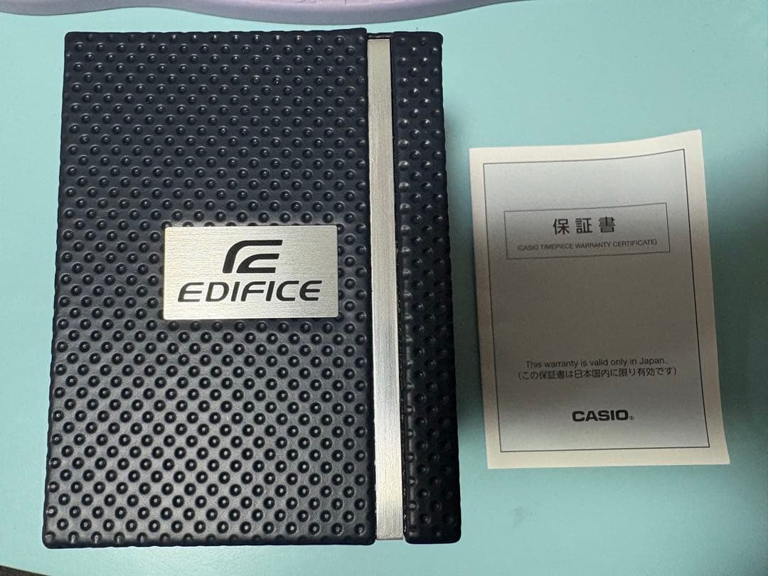 カシオ腕時計　フォージドカーボン　 EFK-100XPB-1AJF