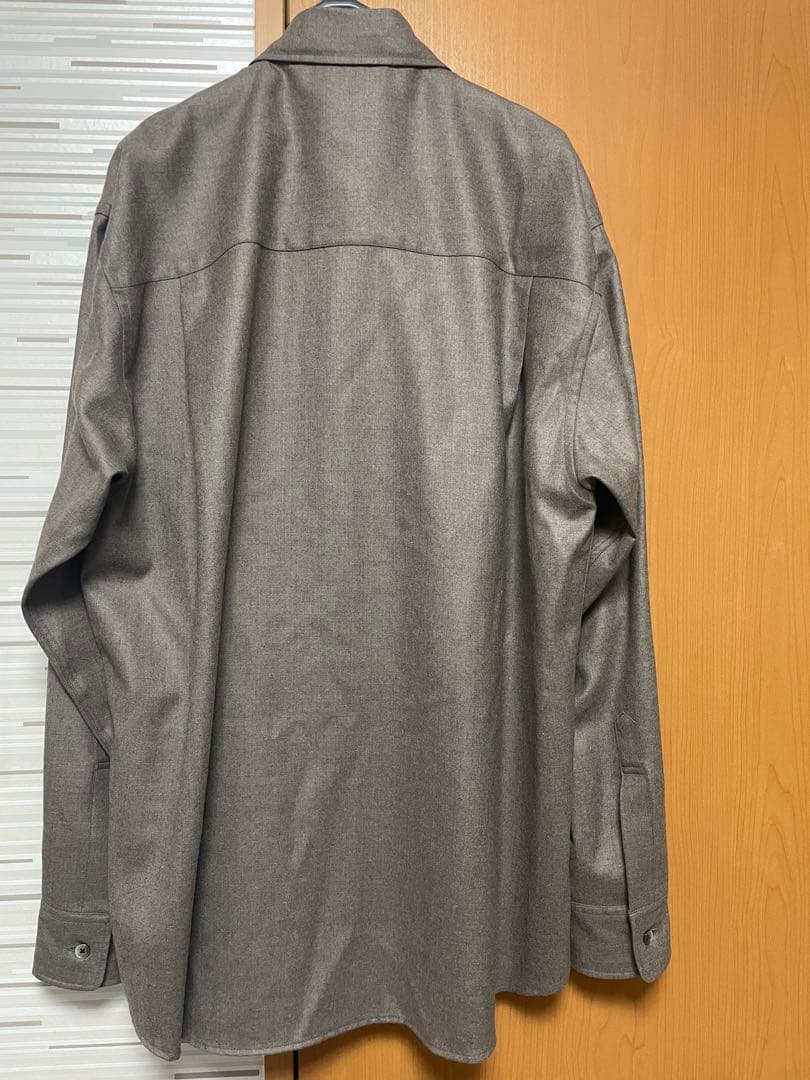 【新品】 AURALEE SUPER LIGHT WOOL SHIRTS