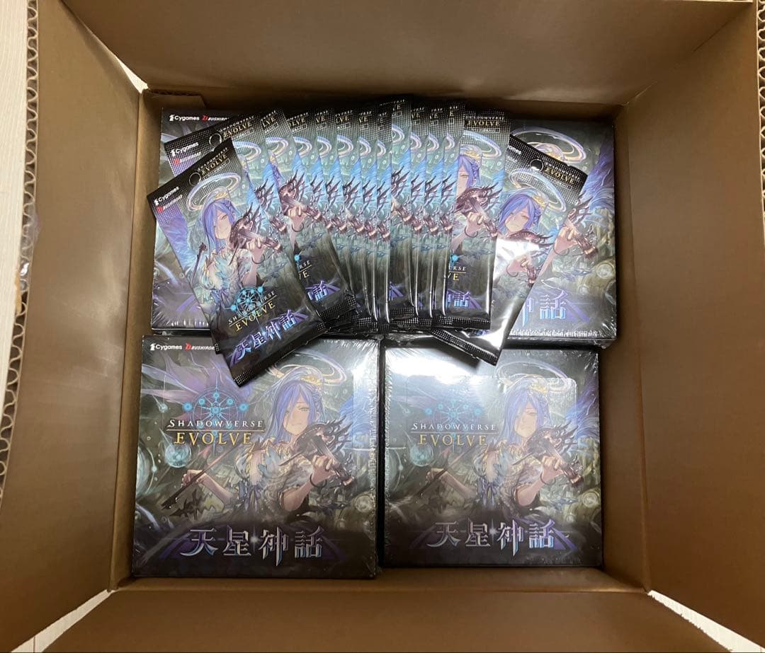 シャドーバース　天星神話　box カートン(15box +16パック)