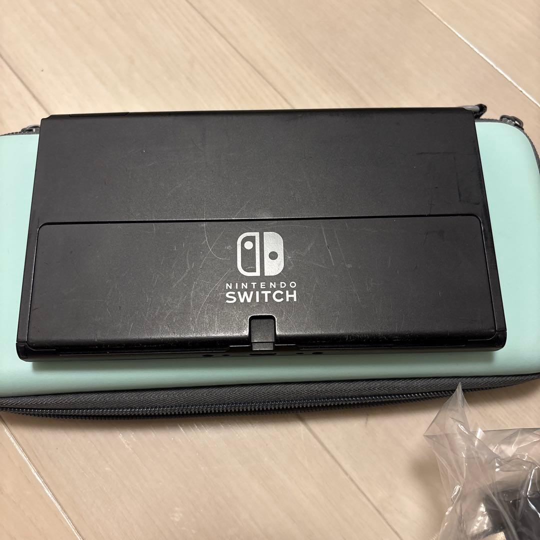 Nintendo Switch 有機EL 本体 ＋ケース＋128GB SD付