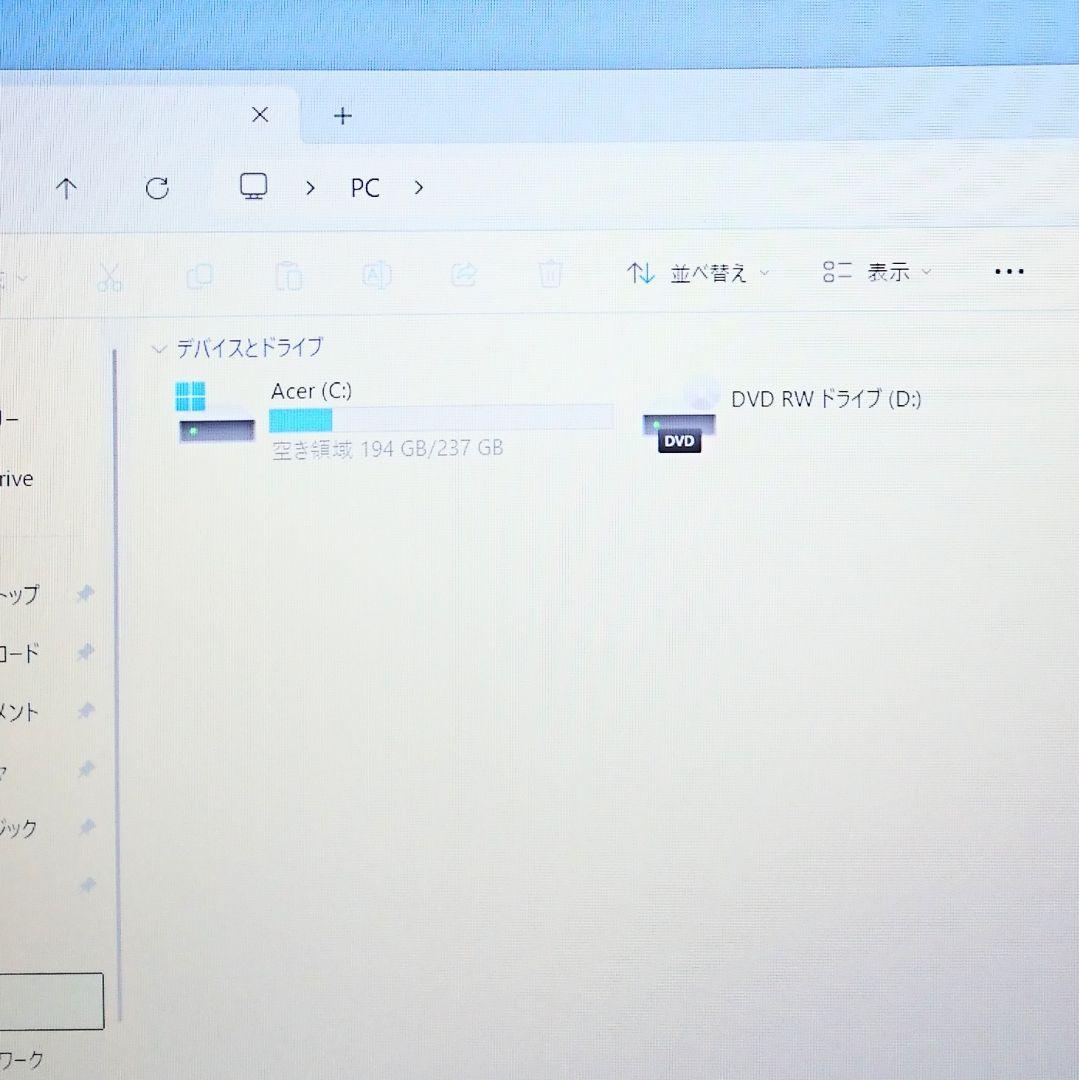 acer Aspire E5-576 ノートパソコン