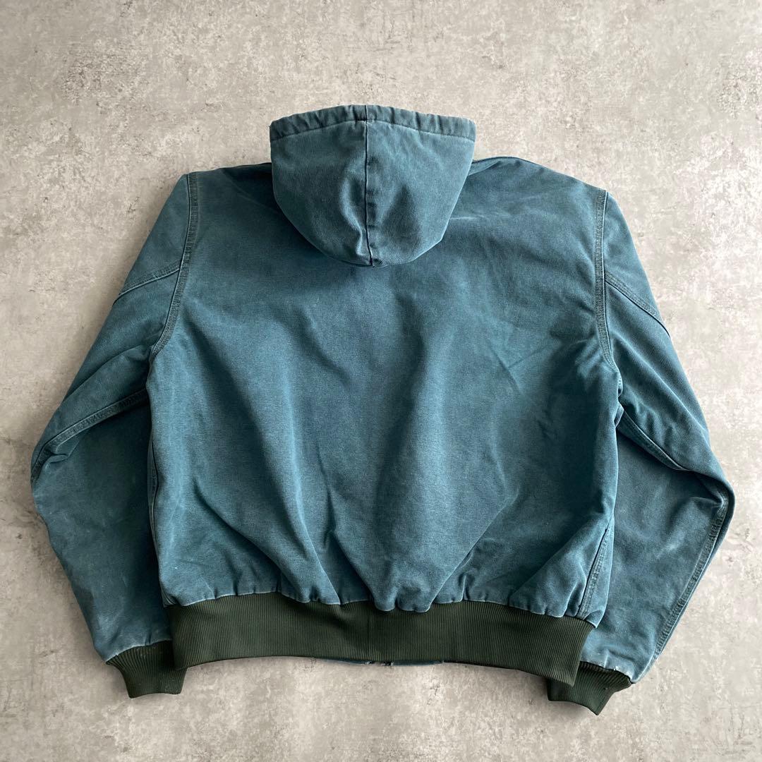 レアカラー 90s カーハート アクティブ ジャケット USA製 XL ハンター